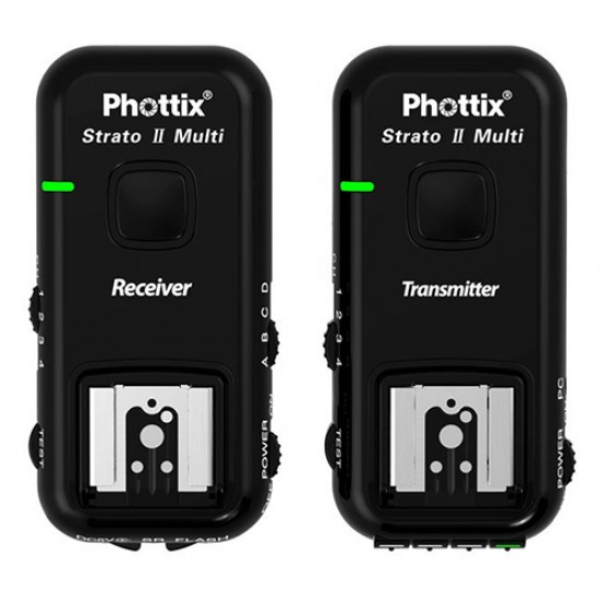Phottix Strato II Multi 5-in-1 Trigger Set For Nikon 無線閃光燈引閃器(適用於Nikon） 