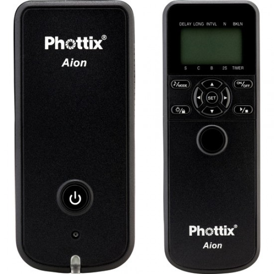 Phottix Aion Wireless Timer and Shutter Release 多功能定時無線遙控器( All Cables Included ) 