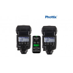 Phottix Juno Manual Hot Shoe Flash Ares II Double Combo
