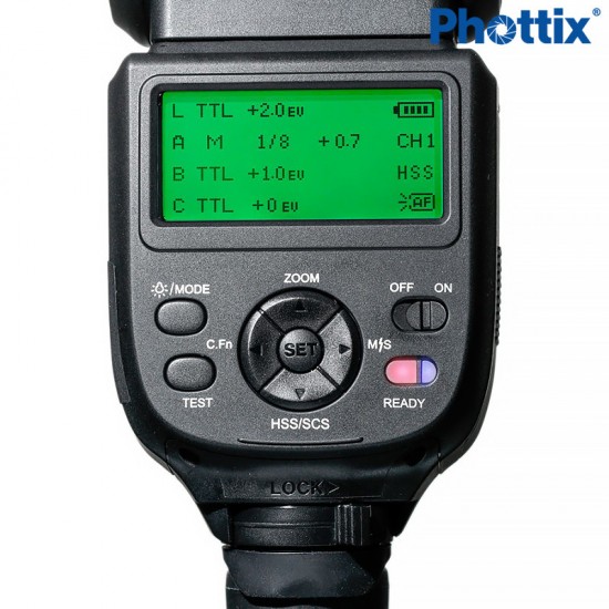 Phottix Mitros+ TTL Transceiver Flash for Canon 內置無線引閃器閃光燈(適用於Canon)