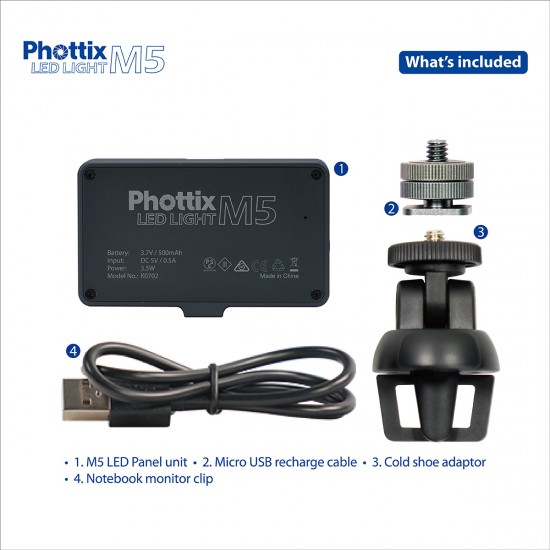 Phottix M5 相機補光燈