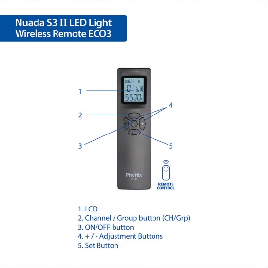 Phottix Nuada S3 II LED 攝影補光燈