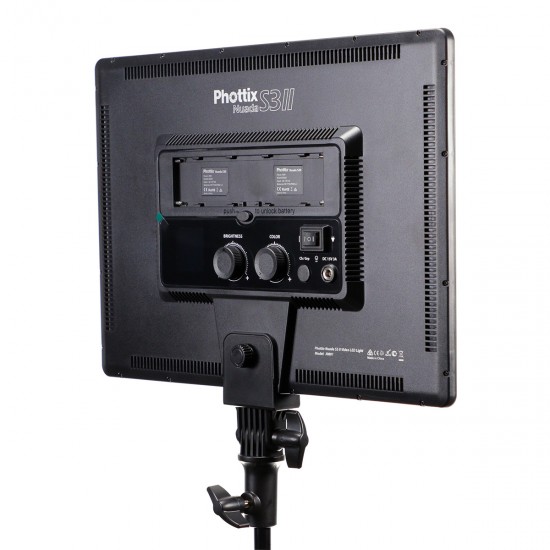 Phottix Nuada S3 II LED Light Twin Kit Set