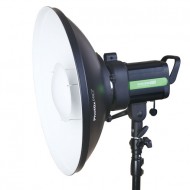 Phottix Pro Beauty Dish MK II with Bowens Speed Ring (42cm, 16", White) accepts Luna Speed Rings 雷達罩-帶蜂窩罩和柔光罩 