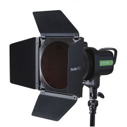 Phottix Barndoors, Grid and Gel Set (for 7" reflectors) 擋光板，蜂巢和濾光片套裝（適用於7"反光罩） 
