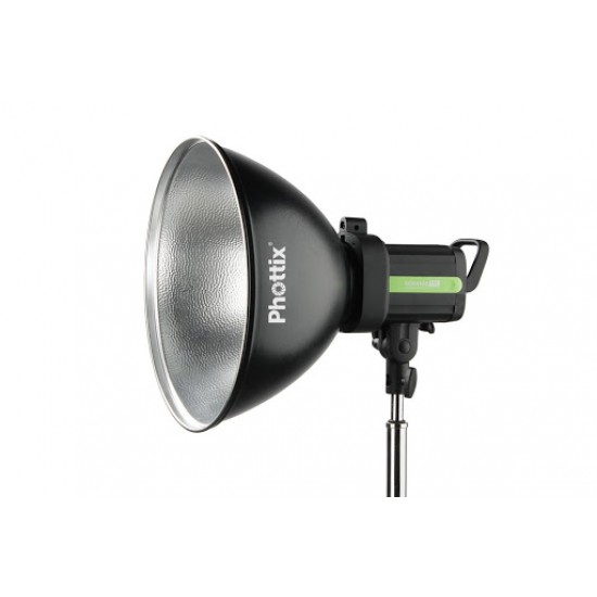 Phottix Wide Angle Reflector with Grid and Diffuser (Bowens Mount, 35cm, 13.8, Silver) 廣角反光罩-帶蜂巢和柔光罩
