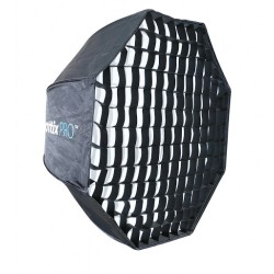 Phottix Easy-Up HD Umbrella Octa Softbox with Grid 帶網格易折疊高耐用性傘型八角柔光箱 80 cm