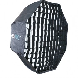 Phottix Easy-Up HD Umbrella Octa Softbox with Grid 帶網格易折疊高耐用性傘型八角柔光箱 80 cm