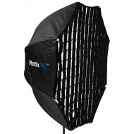 Phottix Extra Large Octa Easy-Up HD Umbrella Softbox with Grid 120cm 超大號帶網格易折疊高耐用性傘型八角柔光箱