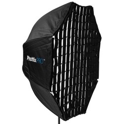 Phottix Extra Large Octa Easy-Up HD Umbrella Softbox with Grid 120cm 超大號帶網格易折疊高耐用性傘型八角柔光箱