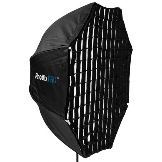 Phottix Extra Large Octa Easy-Up HD Umbrella Softbox with Grid 120cm 超大號帶網格易折疊高耐用性傘型八角柔光箱