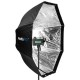 Phottix Extra Large Octa Easy-Up HD Umbrella Softbox with Grid 120cm 超大號帶網格易折疊高耐用性傘型八角柔光箱