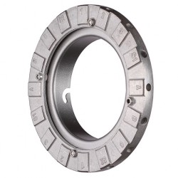 Phottix Speed Ring For Elinchrom (144mm, 16-Hole) 卡口柔光箱接環