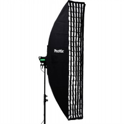 Phottix Solas Strip Softbox with Grid 40x180cm (16"x71")