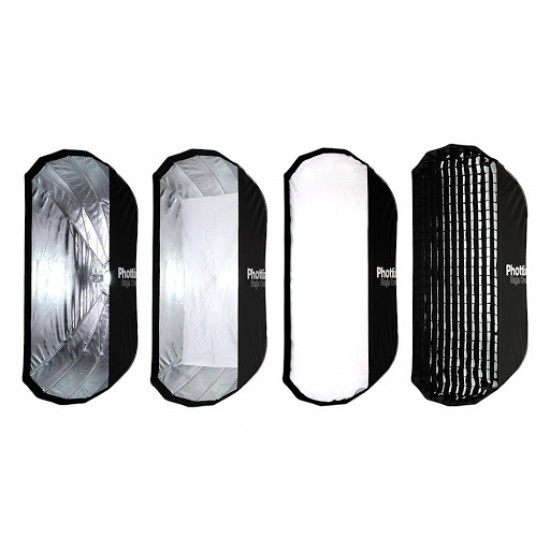 Phottix Raja Oval Quick-Folding softbox 50x120cm (20"x47") 快開柔光箱 