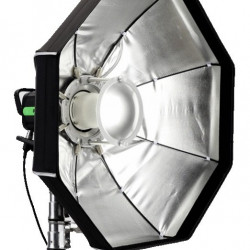 Phottix Luna II 60 Folding Beauty Dish (60cm, 24" Silver) 可折疊雷達罩 