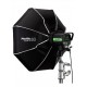 Phottix Luna II 60 Folding Beauty Dish (60cm, 24" Silver) 可折疊雷達罩 