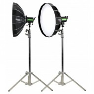 Phottix Rani 60 Folding Beauty Dish (60cm, 24, Silver, 16-Rod) 雷達罩