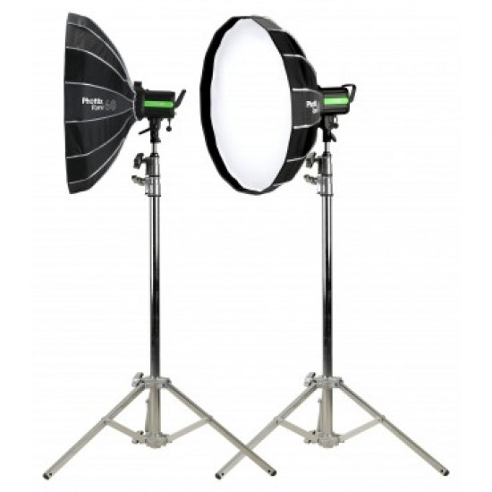 Phottix Rani 60 Folding Beauty Dish (60cm, 24, Silver, 16-Rod) 雷達罩