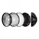 Phottix Rani 60 Folding Beauty Dish (60cm, 24, Silver, 16-Rod) 雷達罩