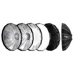 Phottix Rani 85 Folding Beauty Dish (85cm, 33", Silver, 16-Rod) 雷達罩 