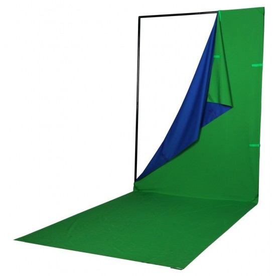 Phottix Q- drop Collapsible Backdrop Kit (4-Color,1.5m*4m)