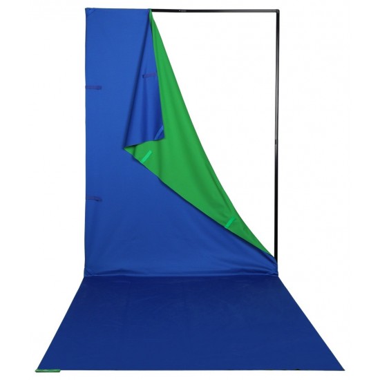 Phottix Q- drop Collapsible Backdrop Kit (4-Color,1.5m*4m)