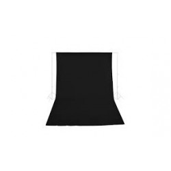Phottix Black Seamless Photography Backdrop Muslin (3x6m) 黑色無縫攝影背景布