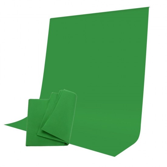 Phottix Green Seamless Photography Backdrop Muslin (3x6m) 綠色無縫攝影背景布