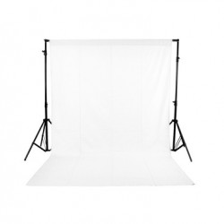 Phottix White Seamless Photography Backdrop Muslin (3x6m) 白色無縫攝影背景布