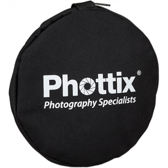 Phottix 5-in-1 Premium Reflector with Handles (107cm/42")