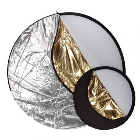 可折疊五合一組合式的反光板 5 in 1 Light Multi Collapsible Reflector 80cm (32")
