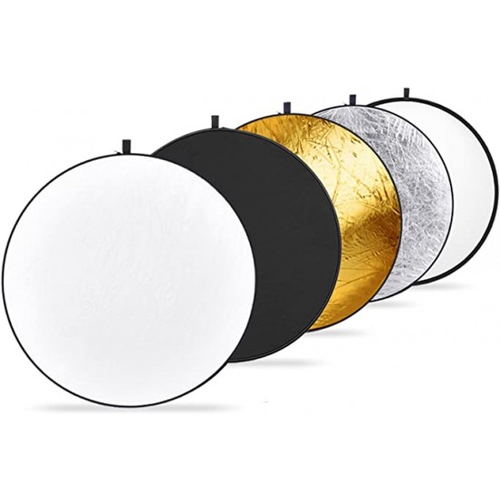 可折疊五合一組合式的反光板 5 in 1 Light Multi Collapsible Reflector 80cm (32")