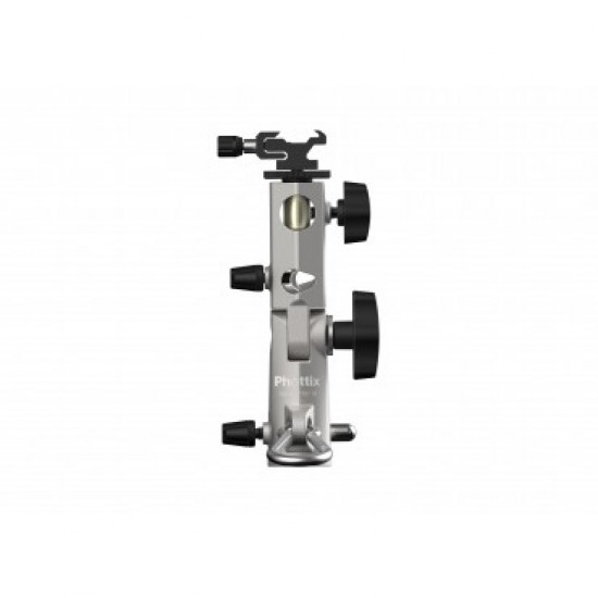 Phottix Varos Pro M Multi-Function Flash Shoe Umbrella Holder 多功能閃光燈靴座攝影傘支架 