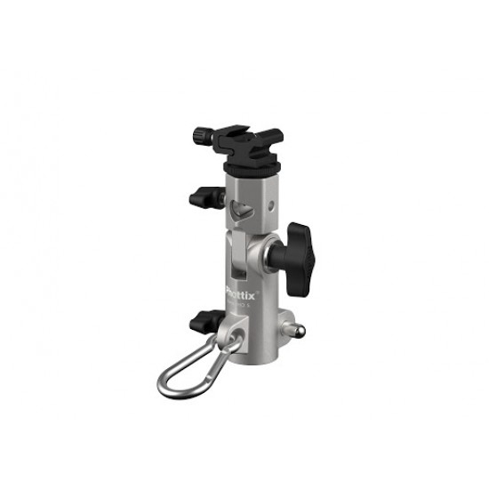 Phottix Varos Pro S Multi-Function Flash Shoe Umbrella Holder 多功能閃光燈靴座攝影傘支架