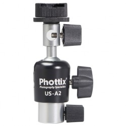 數碼相機用閃光燈/攝影傘旋轉雲台A2 Umbrella Swivel US-A2