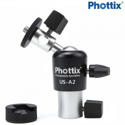 數碼相機用閃光燈/攝影傘旋轉雲台A2 Umbrella Swivel US-A2