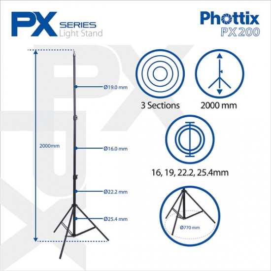 Phottix PX200 Light Stand